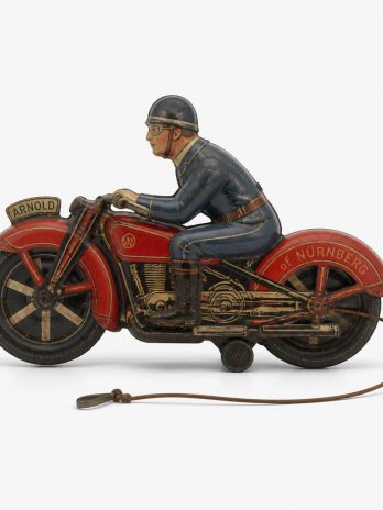 Arnold Cord-Controlled Mechanical Tin Motorcycle