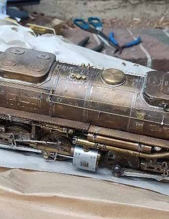 O Scale brass Challenger, 3 rail AC