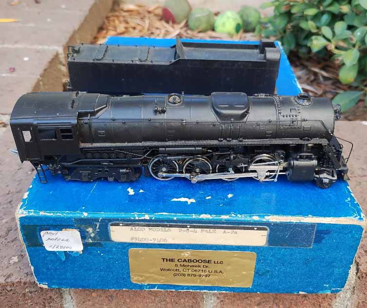 Alco (made in Japan) HO Scale Berkshire P&LK A-2a steam locomotive - Image 2