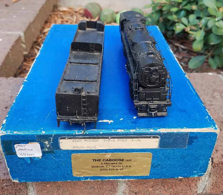 Alco (made in Japan) HO Scale Berkshire P&LK A-2a steam locomotive - Image 3