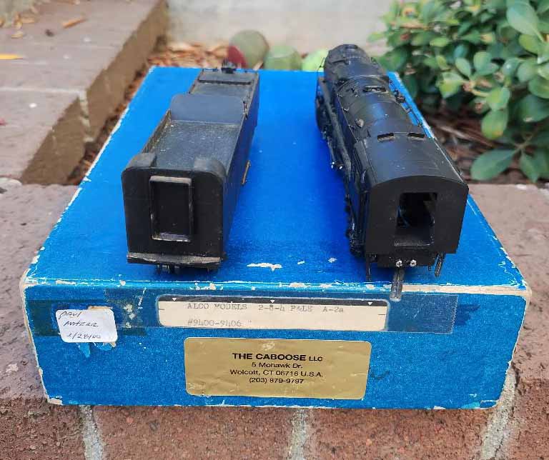 Alco (made in Japan) HO Scale Berkshire P&LK A-2a steam locomotive - Image 4