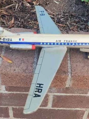 Air France “Caravelle” friction driven plane