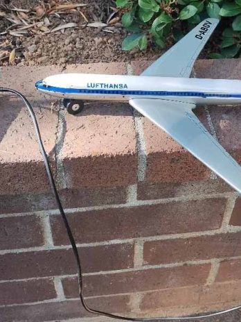 Tippco Lufthansa Battery Operated Plane